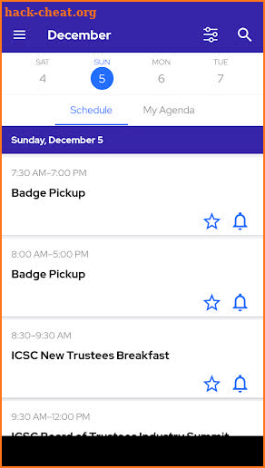 ICSC 365 screenshot