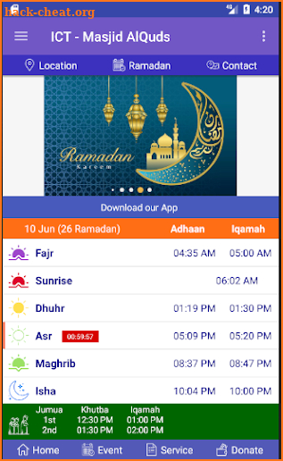 ICT - Masjid AlQuds screenshot