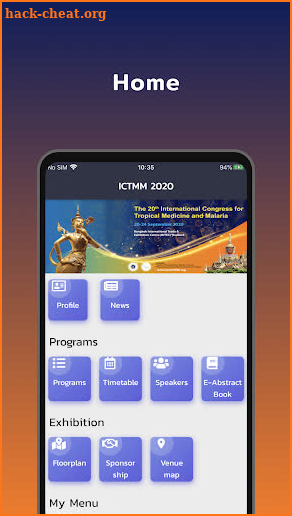 ICTMM 2020 screenshot