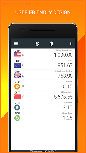 iCurrency - Free Currency Converter screenshot