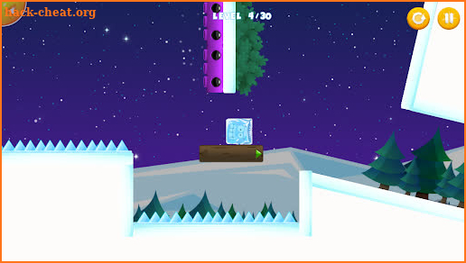 Icy Purple Head Slide 2 screenshot