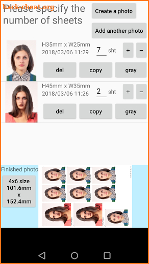 ID Photo application screenshot