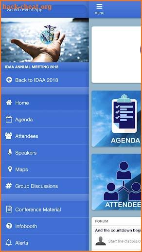 IDAA 2018 screenshot