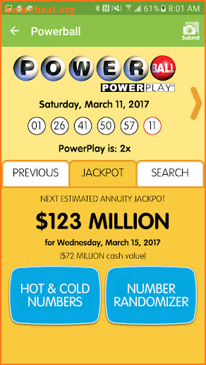 Idaho Lottery screenshot