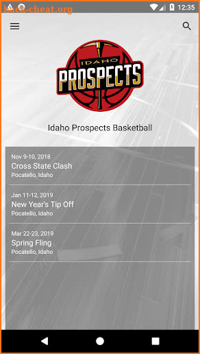 Idaho Prospects Basketball screenshot