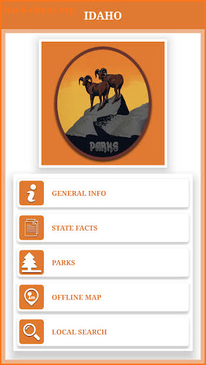 Idaho State and National Parks screenshot