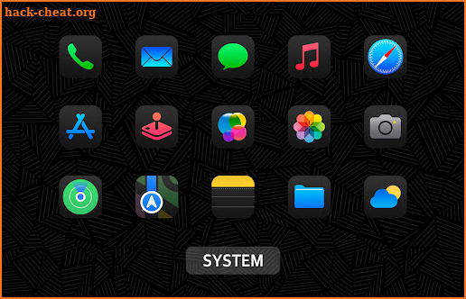 iDarkOS 18 - Icon Pack screenshot