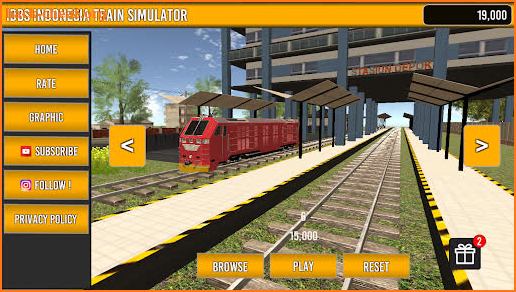 IDBS Indonesia Train Simulator screenshot