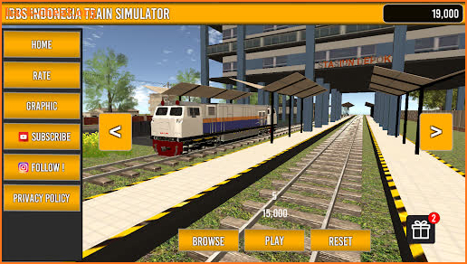 IDBS Indonesia Train Simulator screenshot