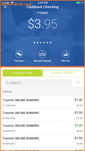 Ideal CU Mobile Banking screenshot