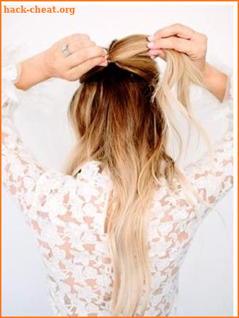 Ideas hairstyles step by step screenshot