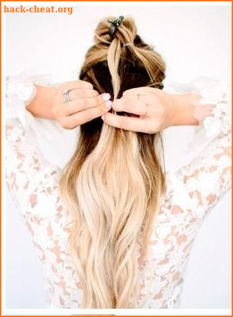 Ideas hairstyles step by step screenshot