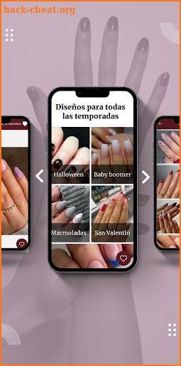 Ideas y diseño de uñas bonitas screenshot