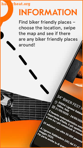 IdeasMotors - Motorcycle events & trip planning screenshot