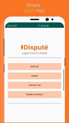 iDispute – Legal Forms, Legal Templates, DIY Forms screenshot