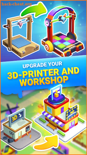 Idle 3D Printer - Garage business tycoon screenshot