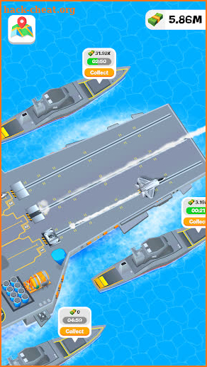 Idle Aircraft Carrier screenshot