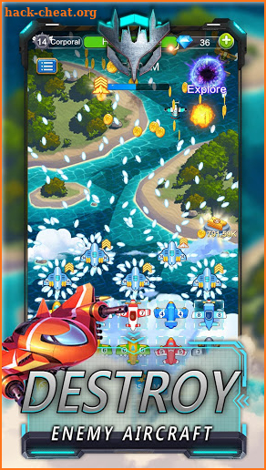 Idle Airplane: Merge & Tower Defense screenshot