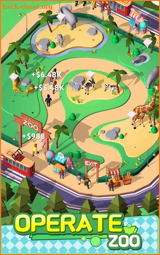 Idle Animals Kingdom - Wonder Zoo Tycoon screenshot