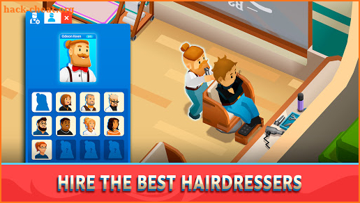 Idle Barber Shop Tycoon - Business Management Game screenshot