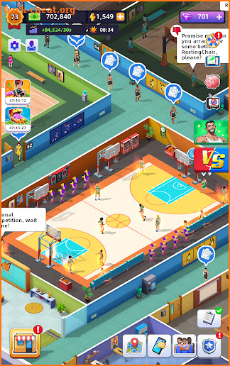 Idle Basketball Arena Tycoon screenshot