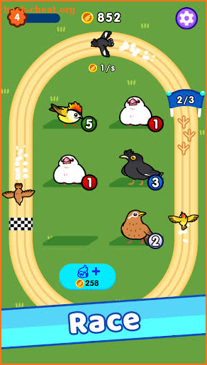 Idle Bird Racing screenshot