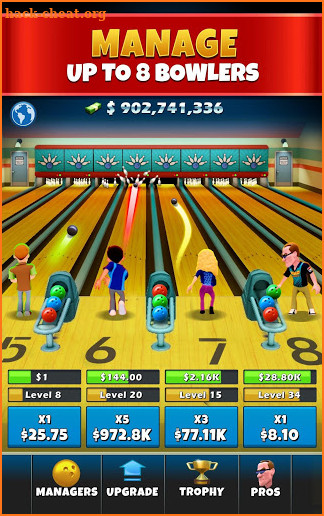 Idle Bowling screenshot