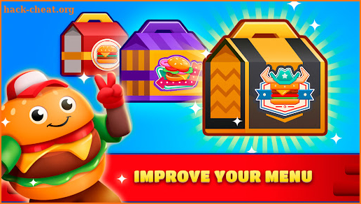 Idle Burger Empire Tycoon—Game screenshot