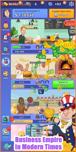 Idle Business Tycoon, Manage Shops & Factories screenshot