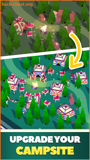 Idle Camping Empire : Game screenshot