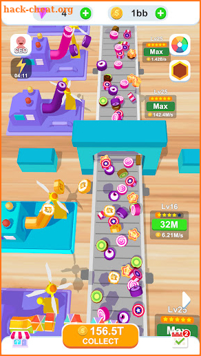 Idle Candy Factory screenshot