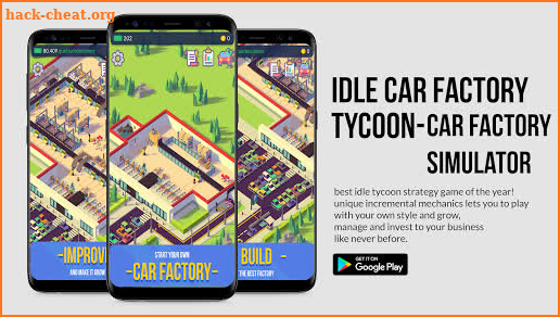 Idle Car Factory Tycoon - Car Factory Simulator screenshot
