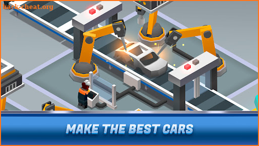 Idle Car Factory Tycoon - Game screenshot