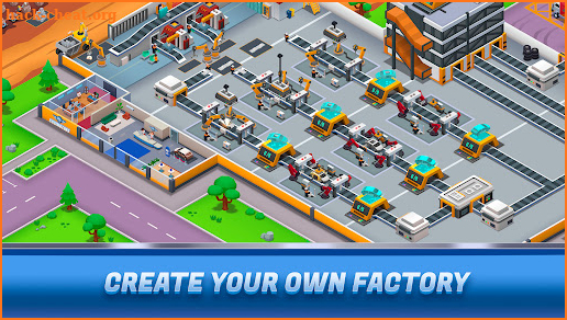 Idle Car Factory Tycoon - Game screenshot