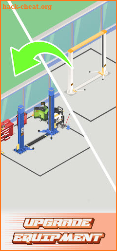Idle Car Garage Simulator Game screenshot