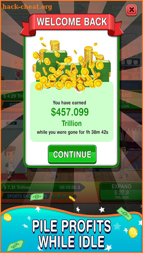 Idle Cash Clicker: Money Tycoon- Manager Simulator screenshot