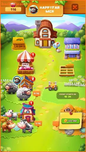 Idle casual game JUST FARM screenshot