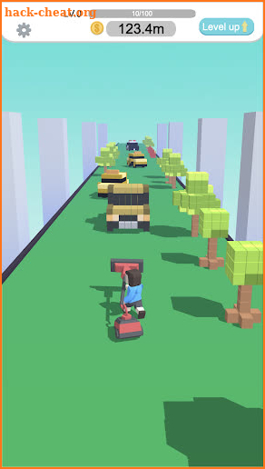 Idle Clean Road 3D screenshot