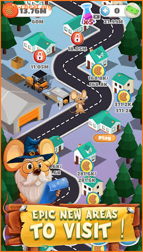 Idle Cookie Tycoon: Spy Mouse Puzzle, Clicker Game screenshot