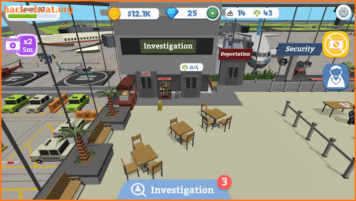 Idle Customs: Protect Airport screenshot