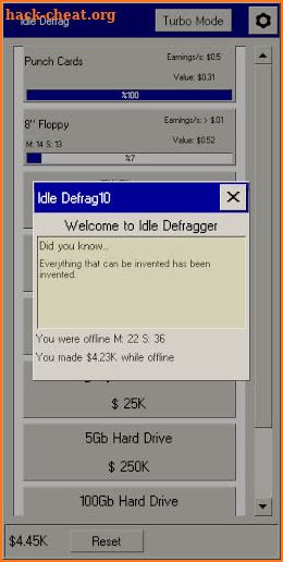 Idle Defrag screenshot