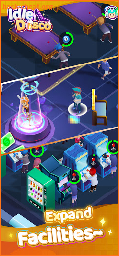 Idle Disco-Nightclub Simulator Game screenshot