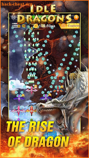 Idle Dragons - Merge, Evolution, Tower Defense screenshot