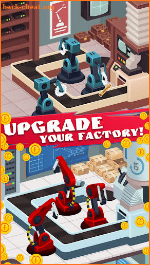 Idle Factory Corp.: Business Tycoon Clicker Games screenshot