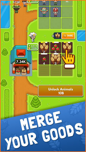 Idle Farm Tycoon - Merge Simulator screenshot