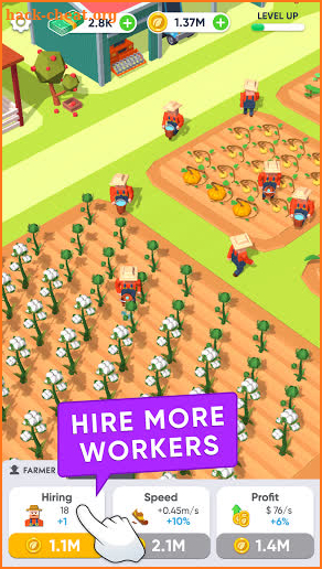 Idle Farming Tycoon 3D screenshot