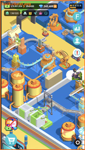 Idle Food Factory screenshot