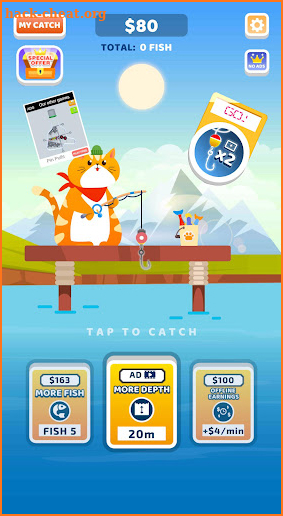 Idle Furry Fishing! screenshot