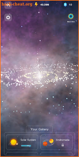 Idle Galaxy-Planet Creator screenshot