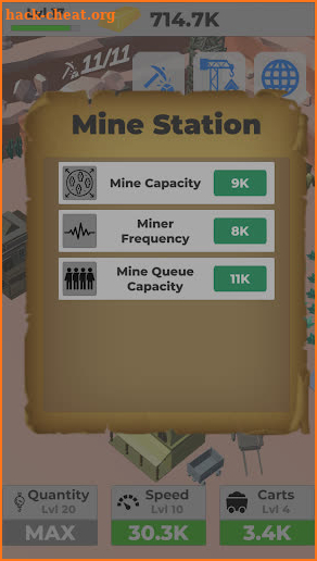 Idle Gold Mine screenshot